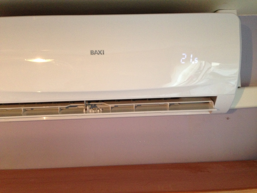 Instalación AA baxiroca A++