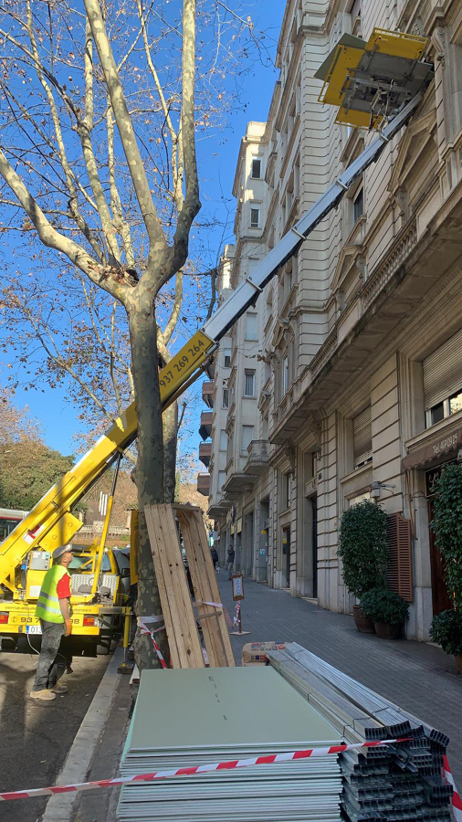 Elevador pick-up de 24 metros y 300 kg.
