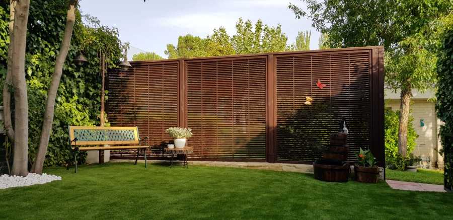 Jardin vivienda unifamiliar Pozuelo