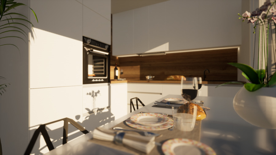 Cocina pequeña