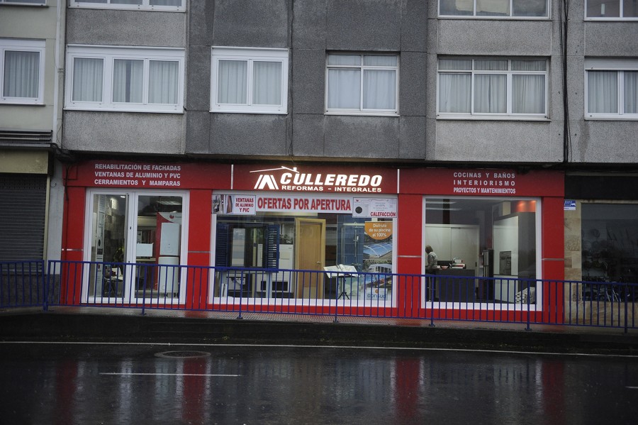 la fachada de composite