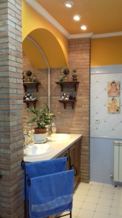 Lavabo de dos pozas