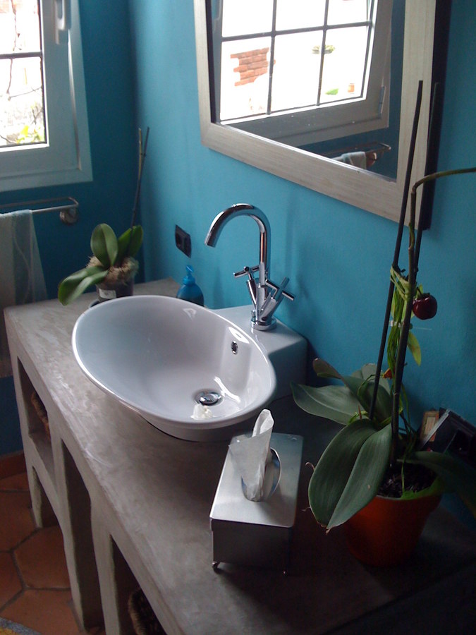 lavabo de obra