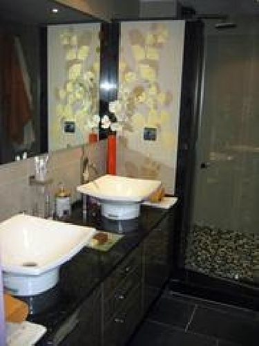 lavabos sobre encimera de silestone de diseño