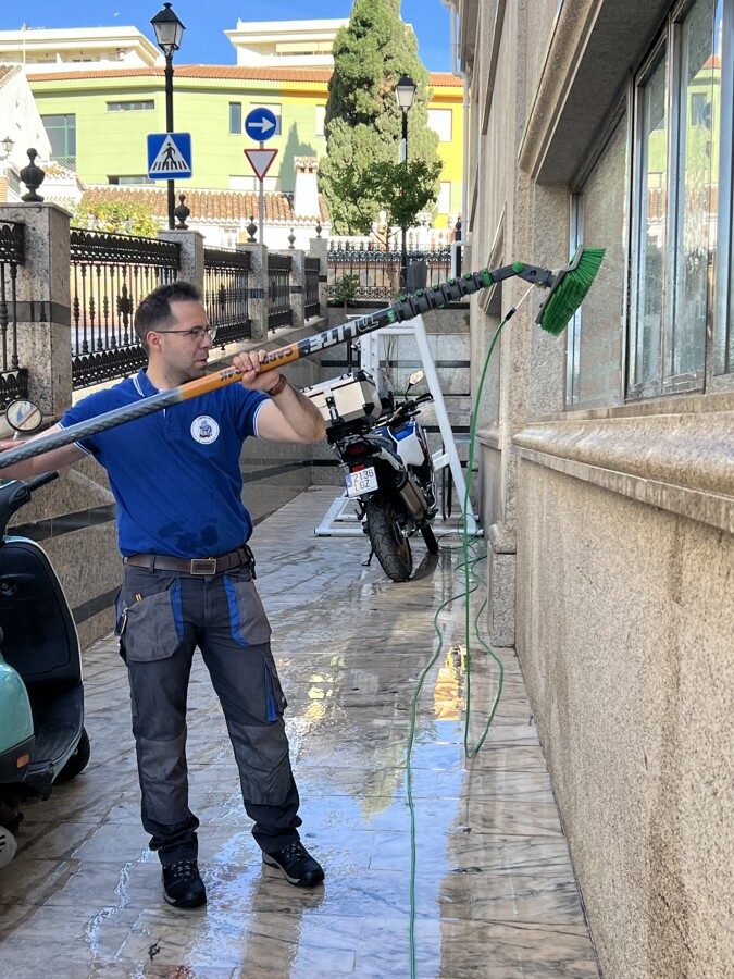 Limpieza de cristales