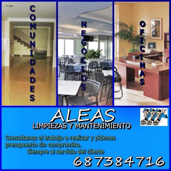 LIMPIEZAS Y MANTENIMIENTOS  ALEAS