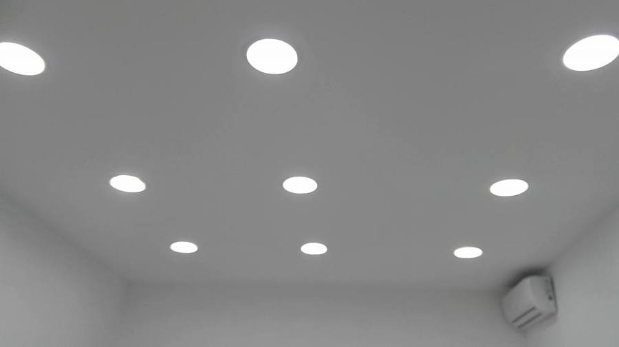 Iluminación tienda