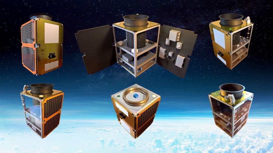 Maqueta satélite