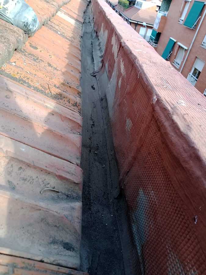 Mejoras en tejados (antes)