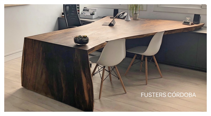 Mesa roble oficina