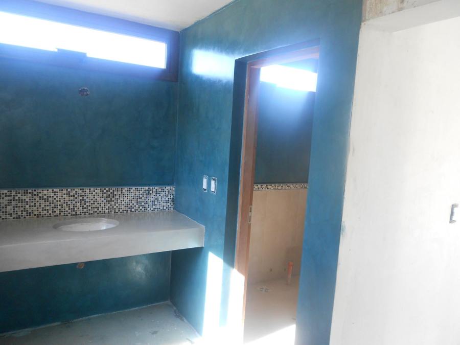 Microcemento Azul Foto: Microcemento Cuarto Baño Azul de Reformas De Estilo #573987 ...