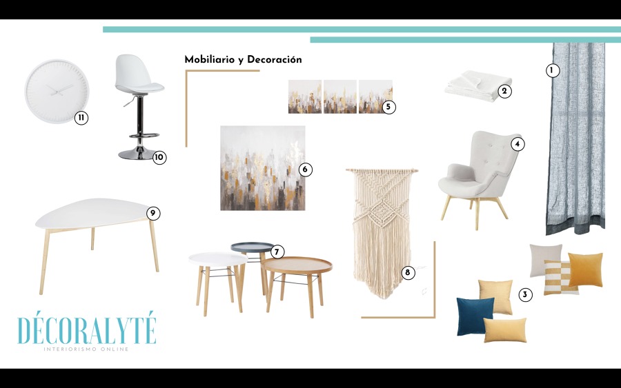 Décoralyté Mobiliario Propuesta de Decoración