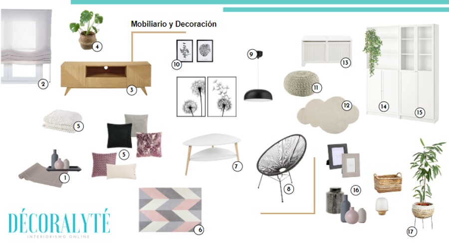 Décoralyté Mobiliario Proyecto de Interiorismo