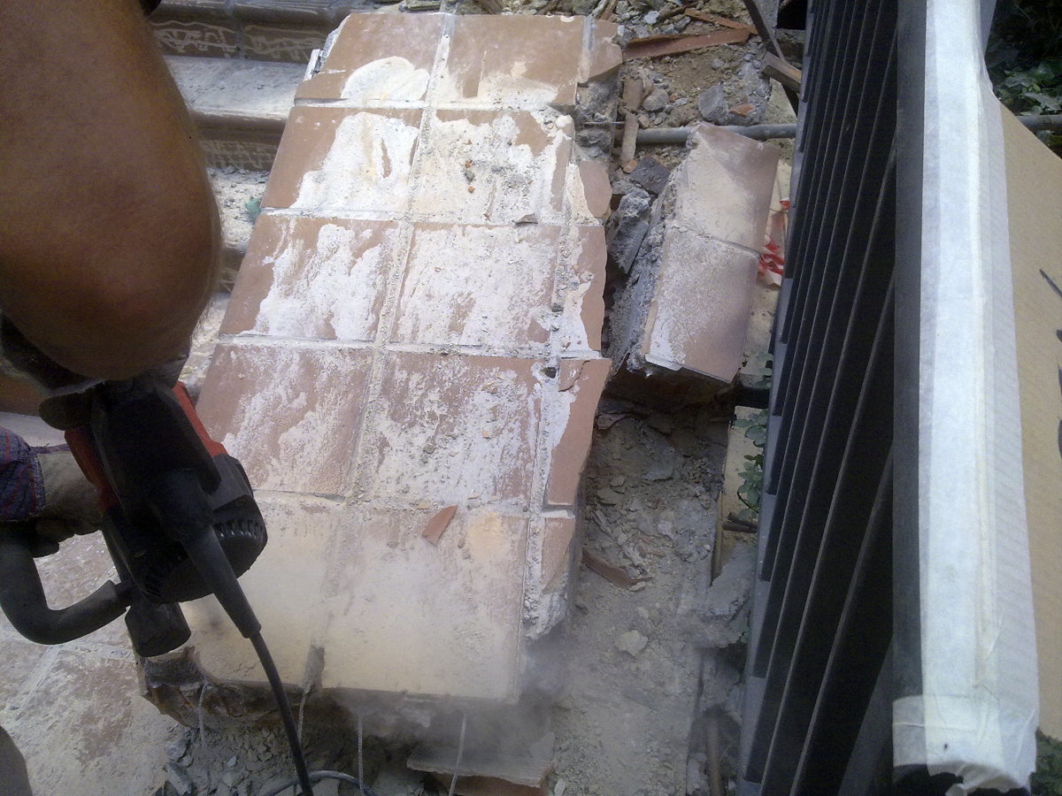Modificacion escalones