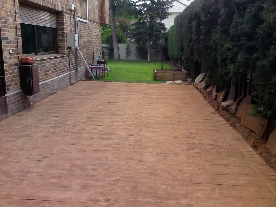 moldeado en madera.