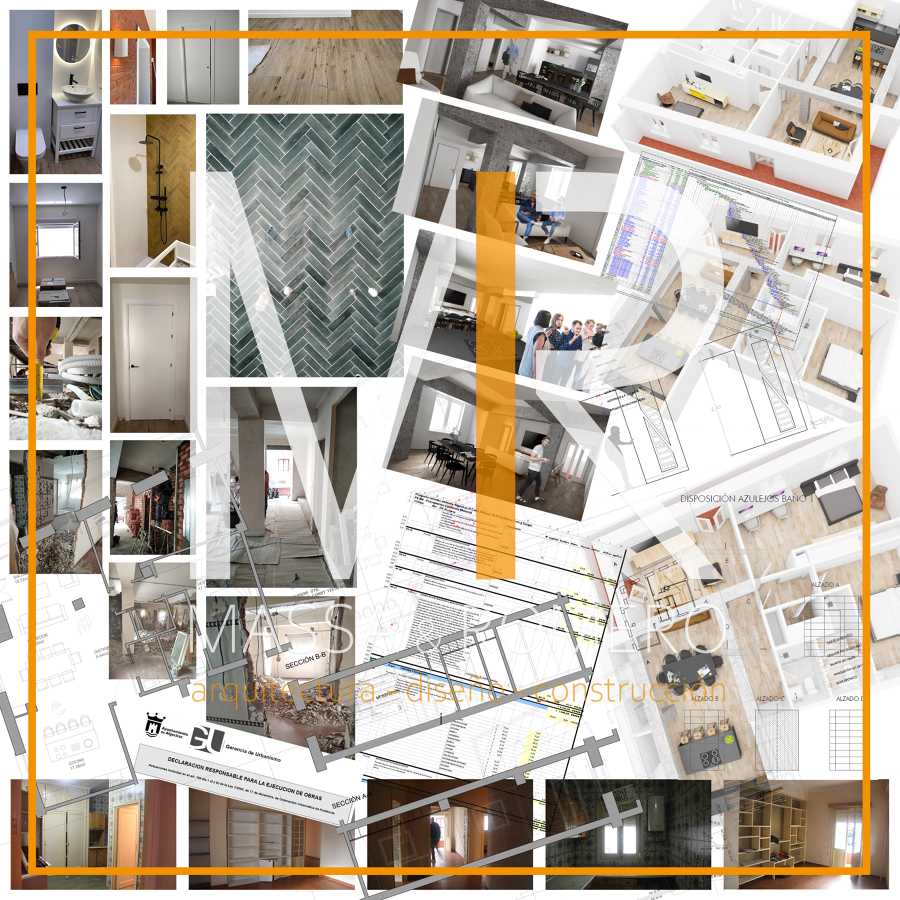Proyecto de reforma integral para vivienda de 113,60 m² ubicada en Algeciras (Cádiz).