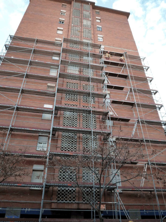 Montaje de andamios