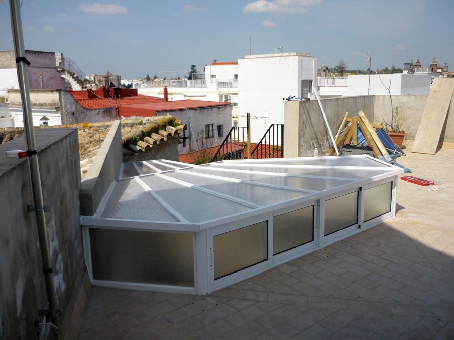 MONTERA DE ALUMINIO