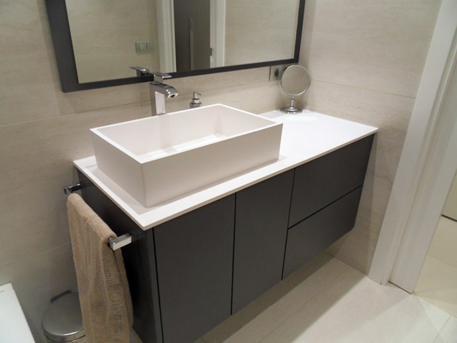 Mueble baño colgado