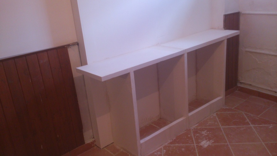 mueble mampostería
