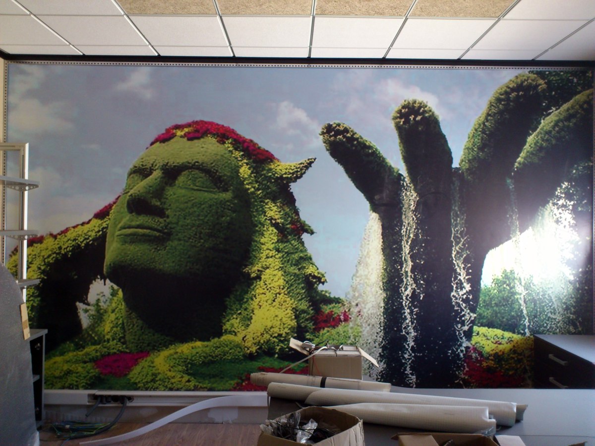 Mural impreso