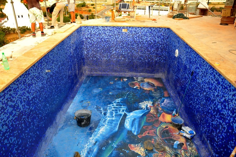Mural Piscina