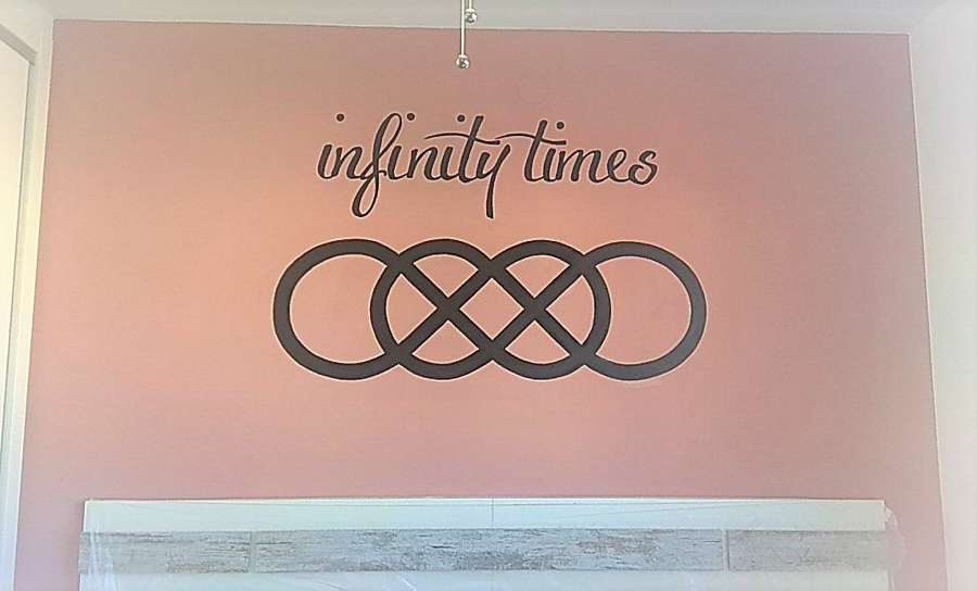 Mural en dormitorio