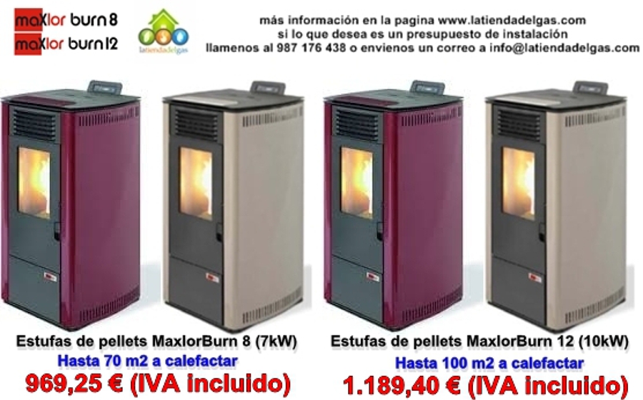 Ofertas Etufas de pellets 