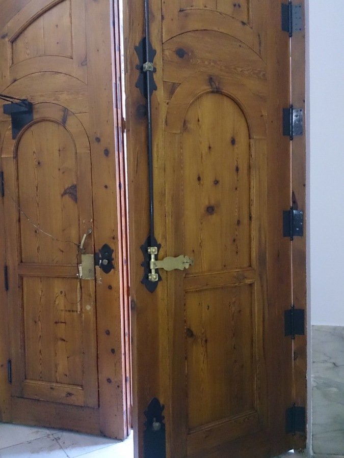 Barnizado de puerta 