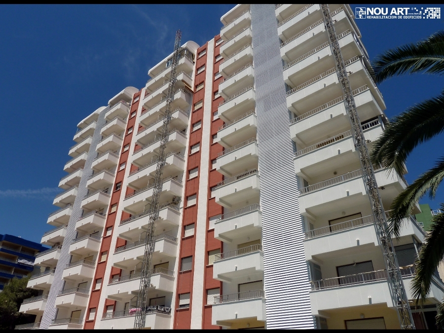 NOU ART Rehabilitación edificio Gandiazar playa de gandia.