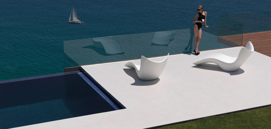 Piscina desbordante