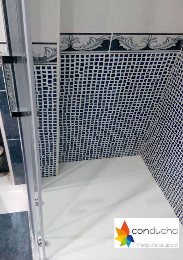 Cambio bañera por plato de ducha antideslizante en Zamora
