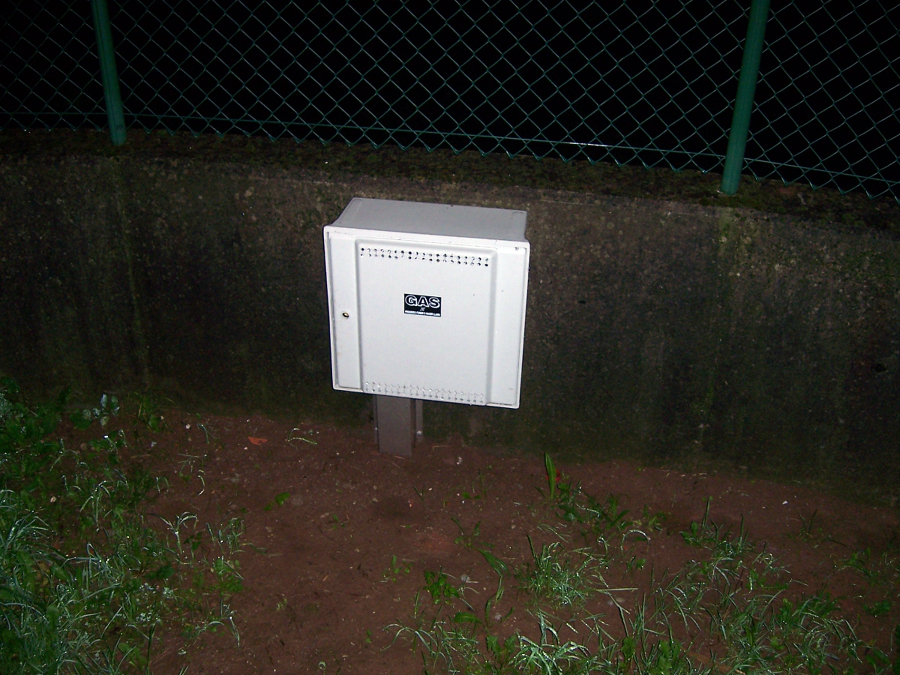 Obra de gas