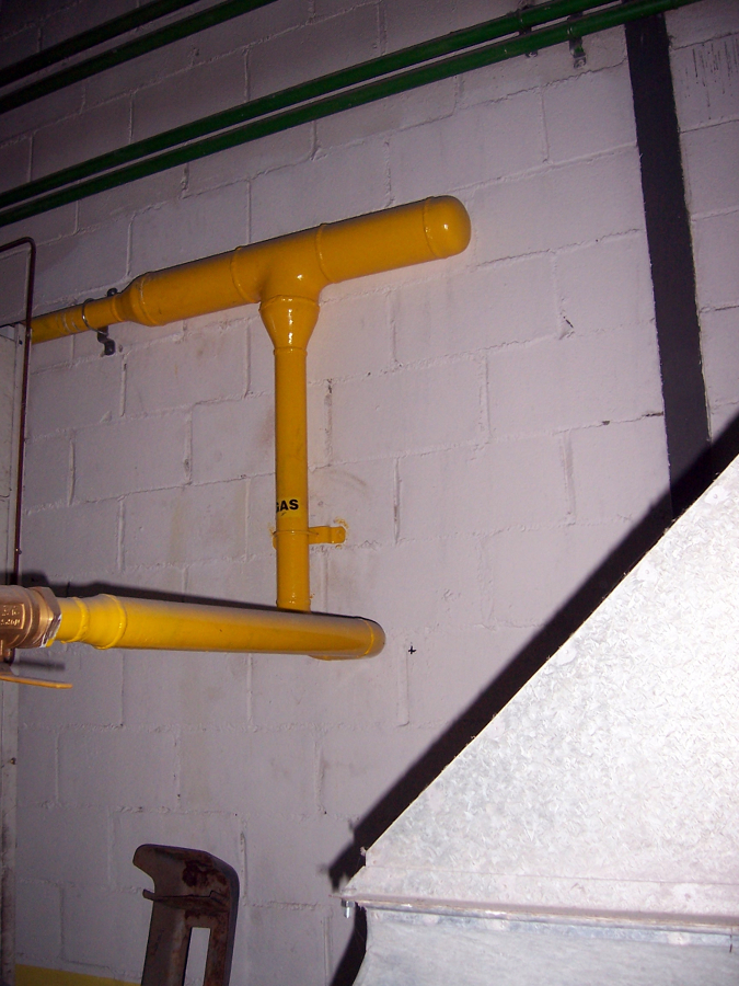 Obra de gas