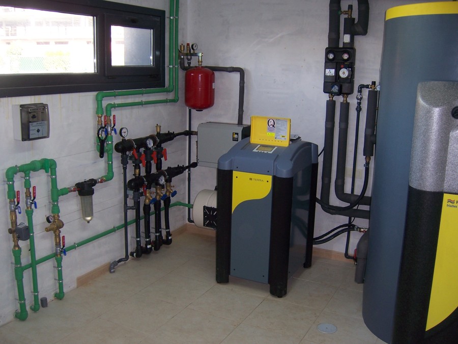 INSTALACION BOMBA DE CALOR GEOTERMICA