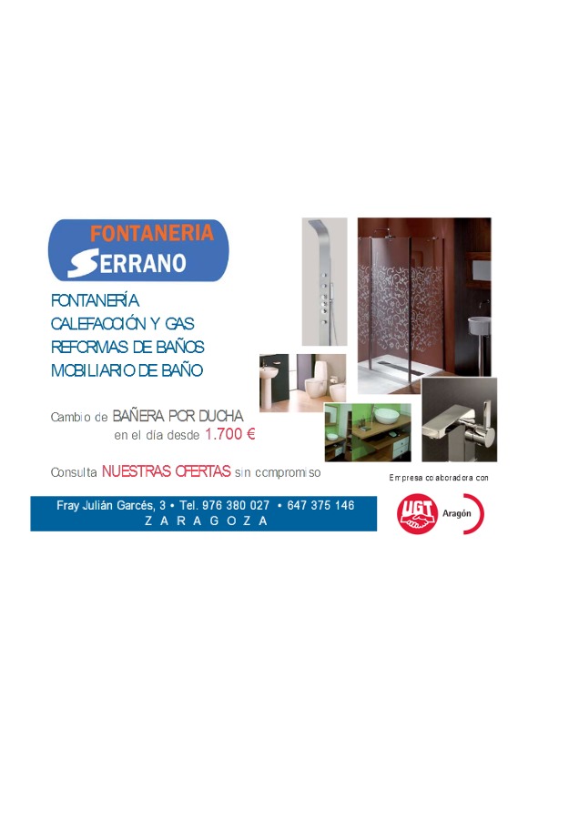 OFERTA AFILIADOS UGT ARAGON