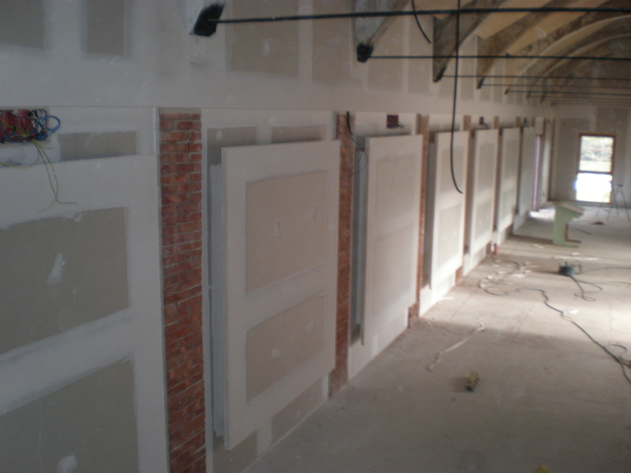 Volumenes en pared
