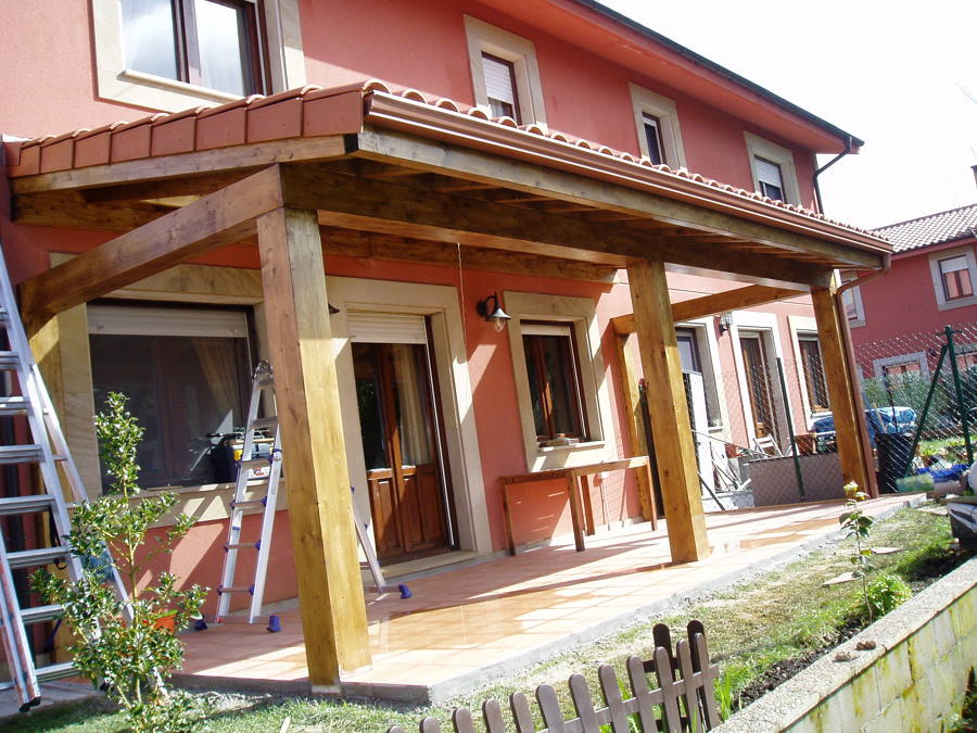 porche con 3 velux