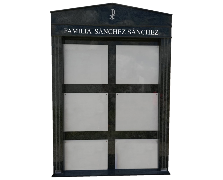 Panteón familiar de granito