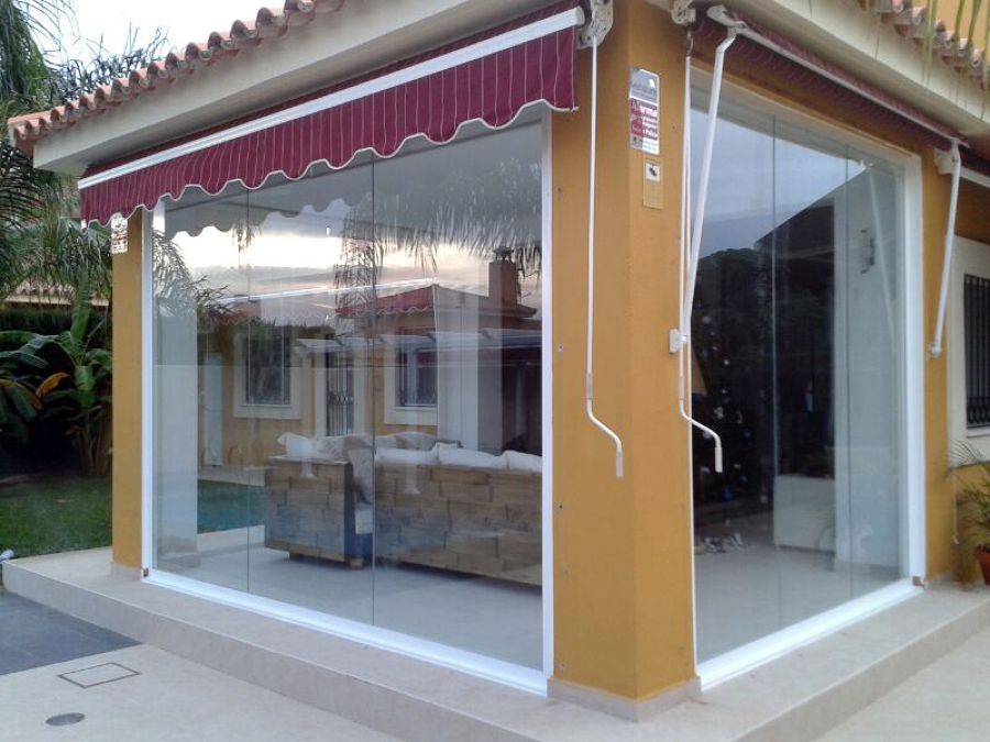 pared de cristal
