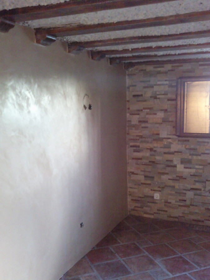 Pared de Microcemento en Majadahonda, Madrid.
