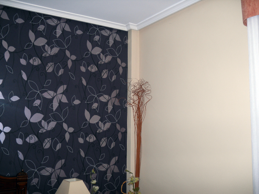 pared empapelada