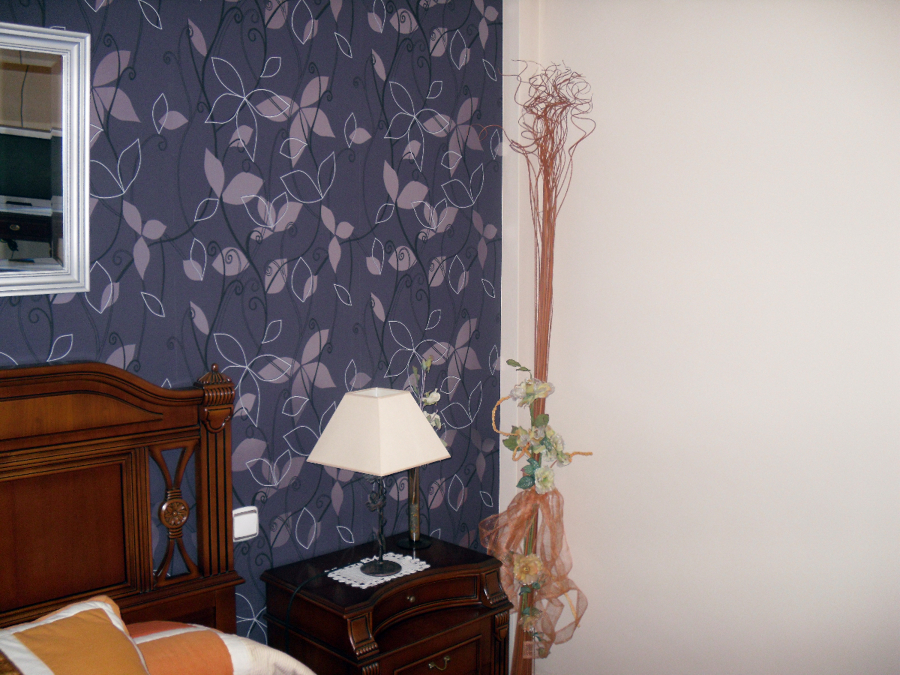 pared empapelada