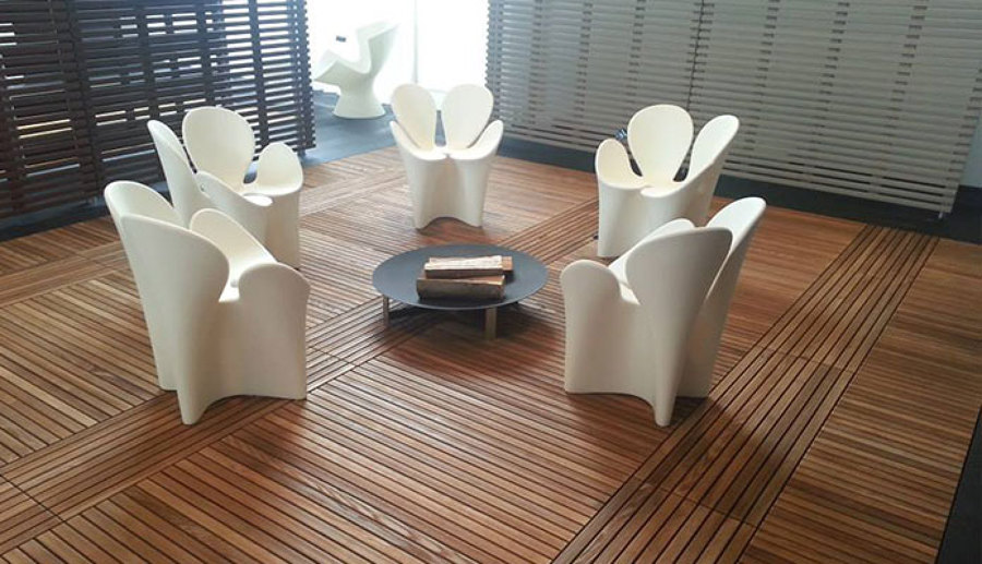 PARQUET EN TERRAZA