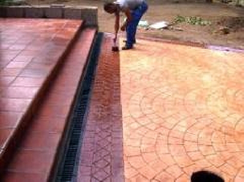 pavimento impreso