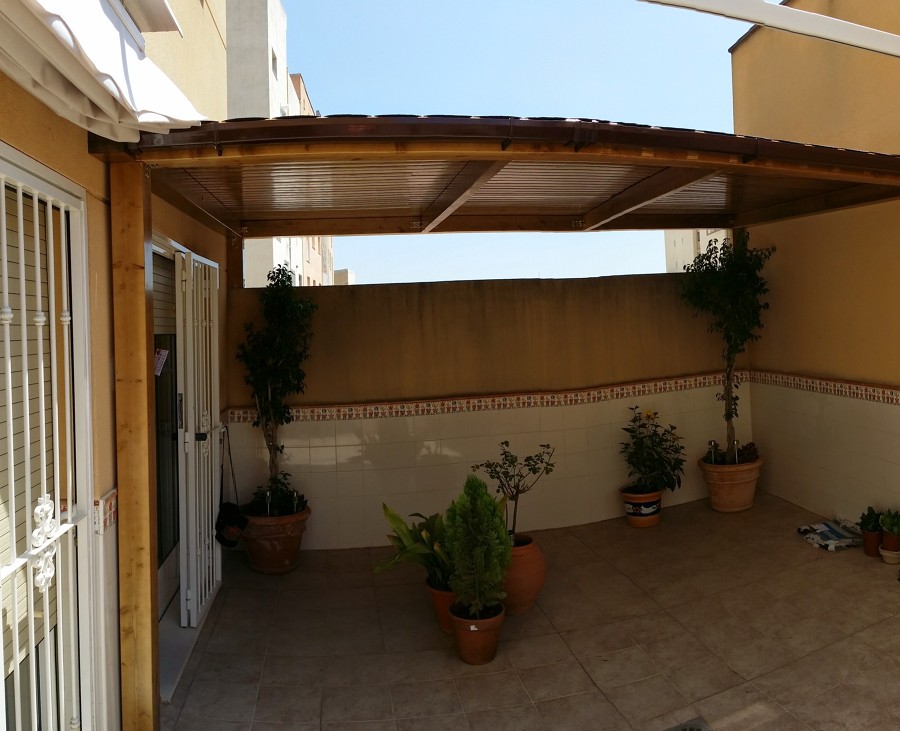 Pérgola terraza