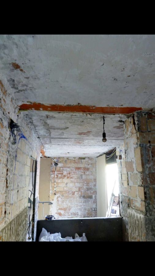 Reforma en vivienda tras incendio