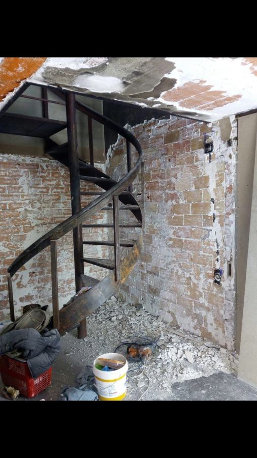 Reforma en vivienda tras incendio