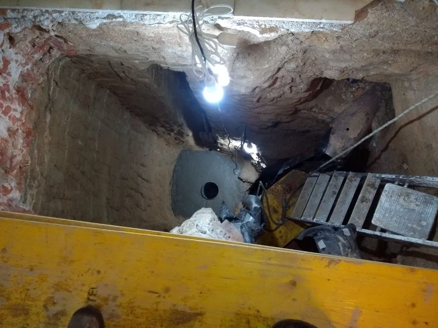 HORMIGONADO DE BASE DE POZO TRASDÓS