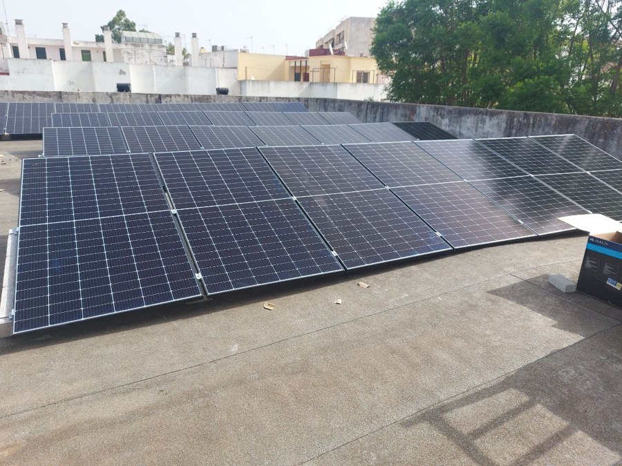 Instalación 15Kw Fotovoltaica Colegio Sevilla